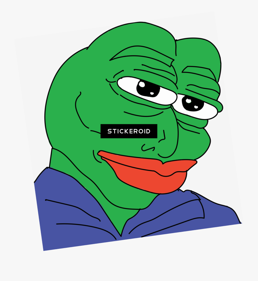 Transparent Pepe The Frog Sad - hrzus