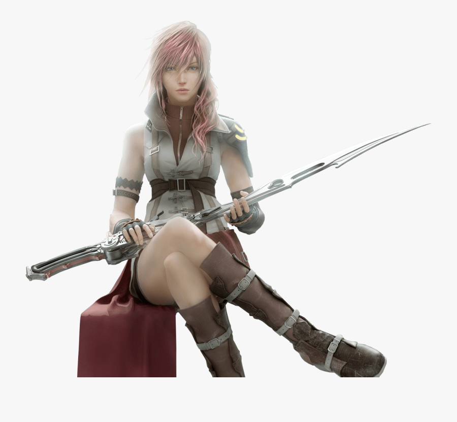 Final Fantasy Sitting - Transparent Final Fantasy Png, Transparent Clipart