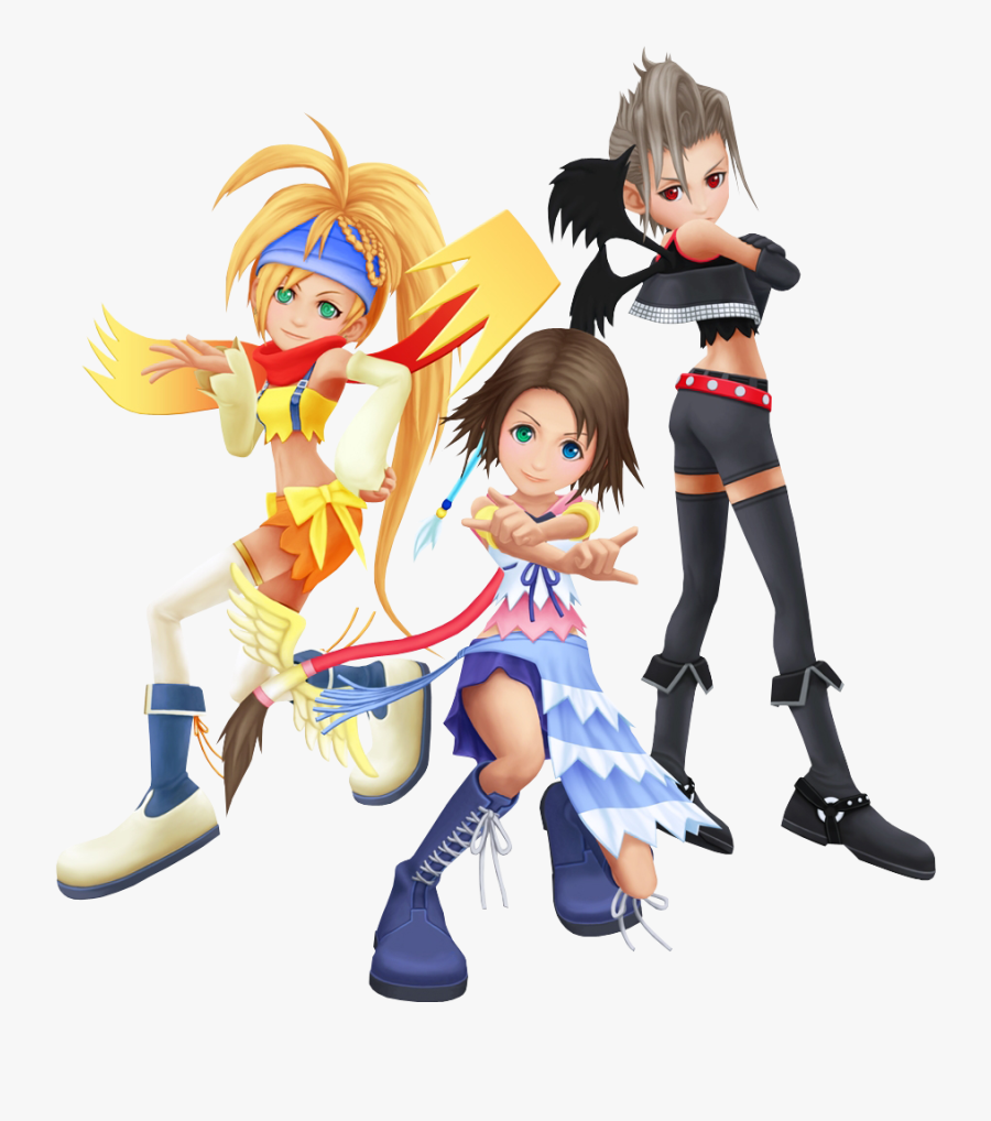 Kingdom Hearts Ii Origin - Final Fantasy X 2 Kingdom Hearts, Transparent Clipart