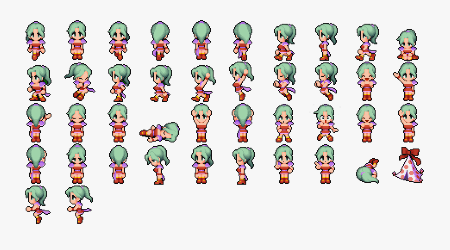 Transparent Patrick Henry Clipart - Final Fantasy 6 Terra Sprite , Free Tra...