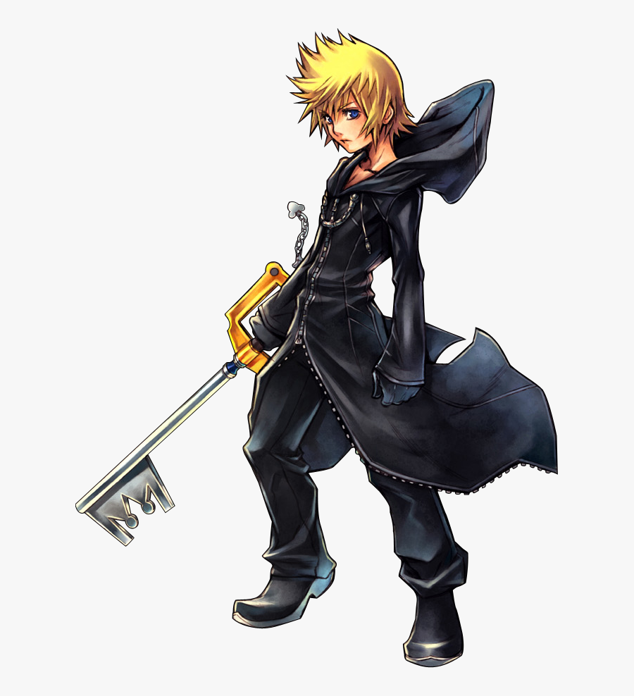 Kingdom Hearts Roxas Render, Transparent Clipart