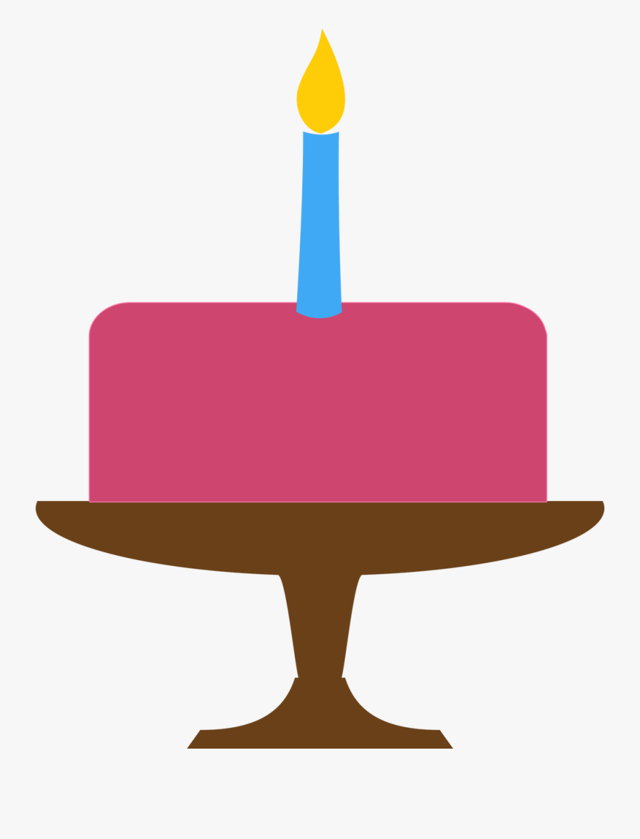 Birthday Cake, Transparent Clipart