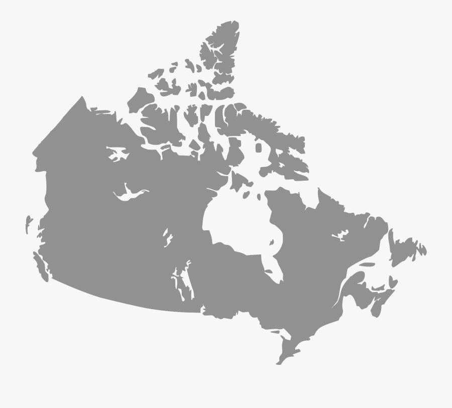Transparent Us Map Icon Png - Map Of Canada, Transparent Clipart