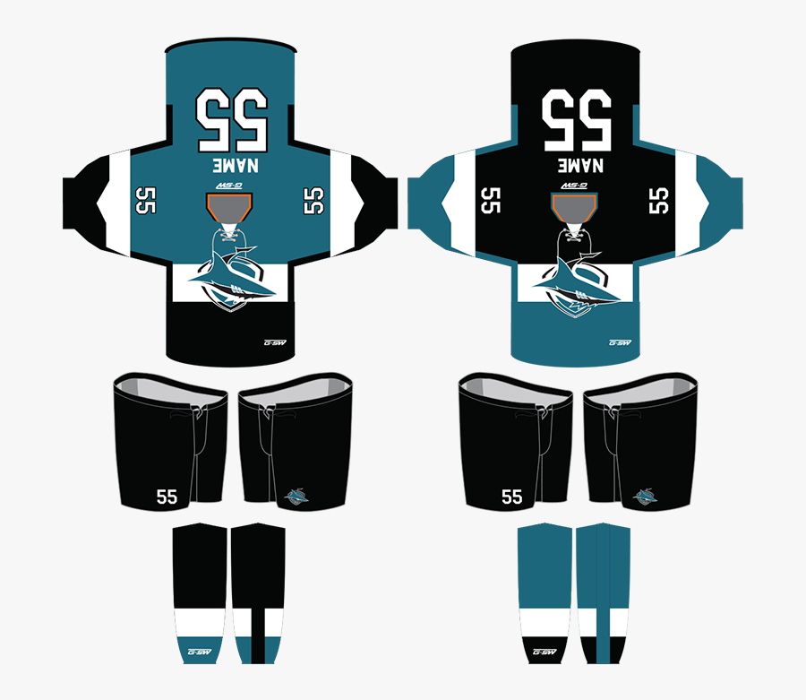 Gsw V11 Custom Hockey Uniform, Transparent Clipart