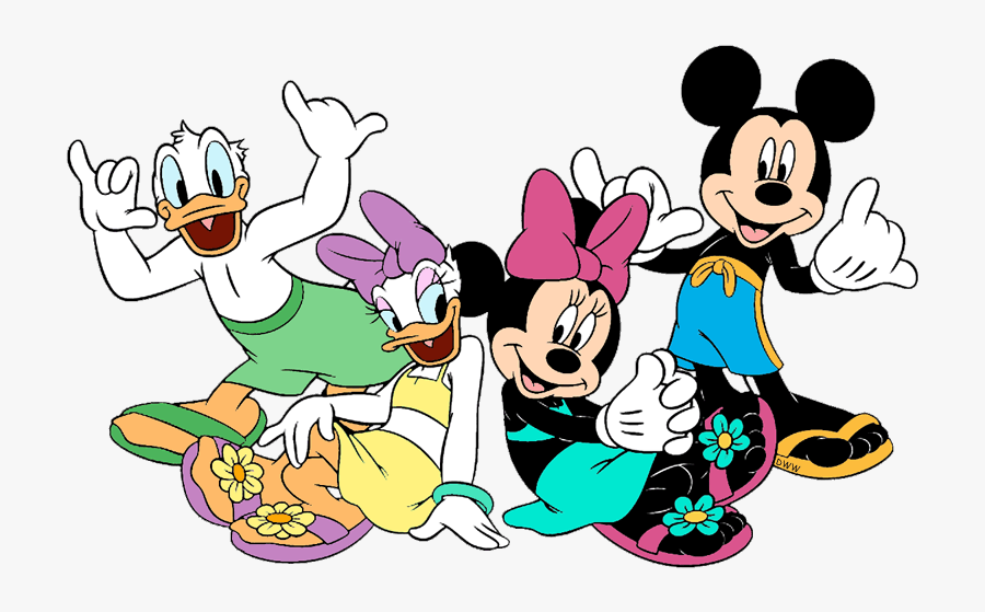 Disney Summertime Clip Art 5 Disney Clip Art Galore - Mickey And Minnie Don...