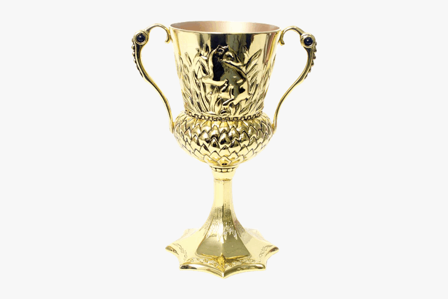 Harry Potter Hufflepuff Cup, Transparent Clipart