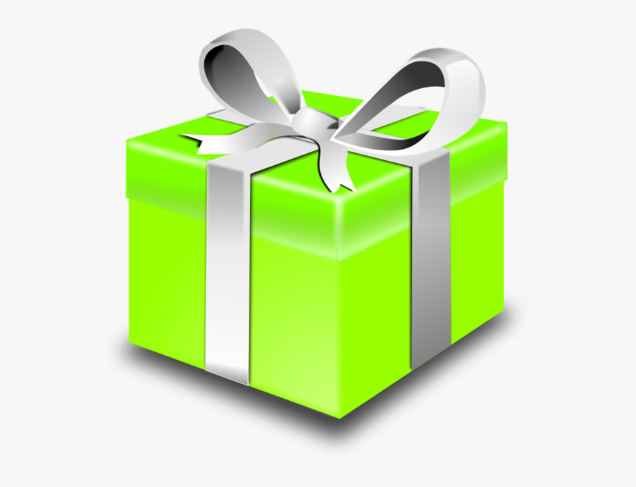 Wrapped Present Clipart - Christmas Gift Box Clip, Transparent Clipart
