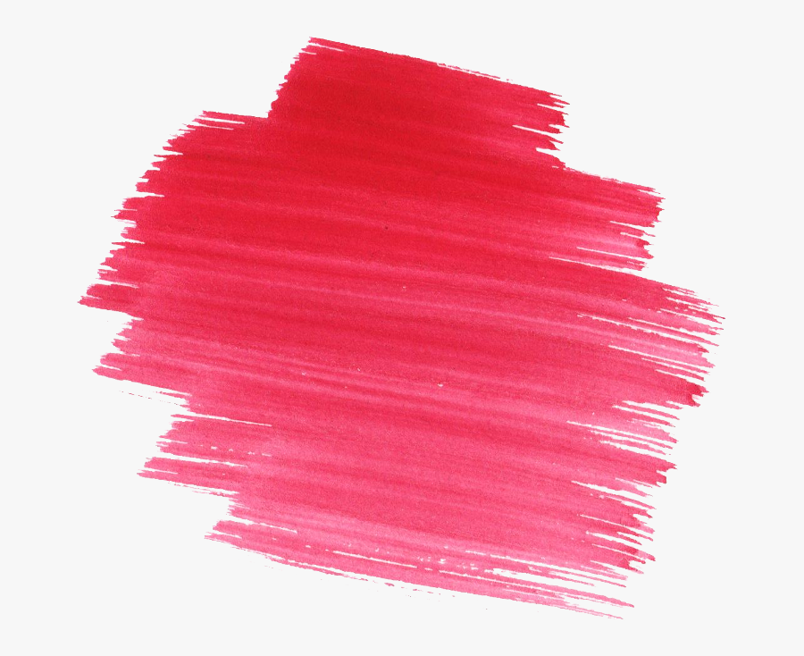 Brush Png Texture - Brush Texture In Red, Transparent Clipart