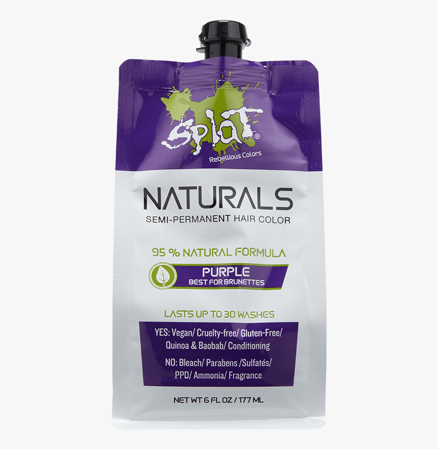 Splat Naturals Semi Permanent Hair Color, Transparent Clipart
