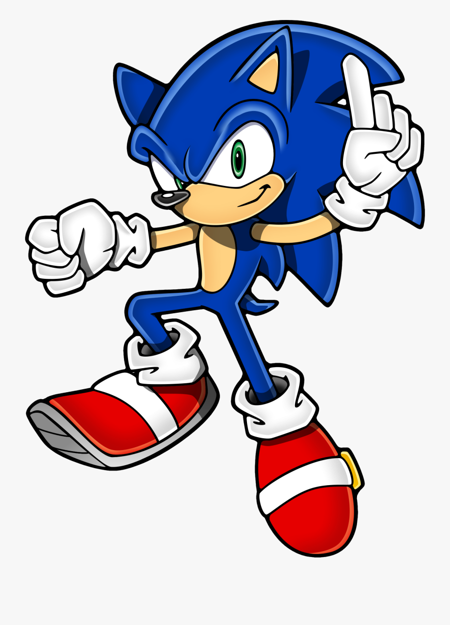 Sonic The Hedgehog Clipart Channel - Cartoon, Transparent Clipart