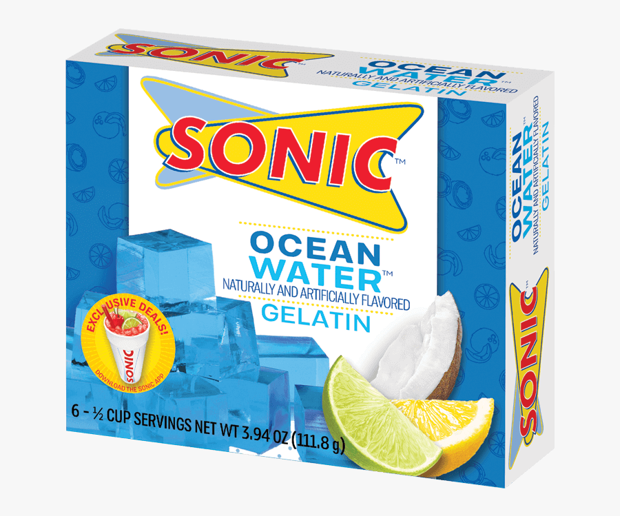 Transparent Ocean Water Png - Sonic Ocean Water Jello, Transparent Clipart