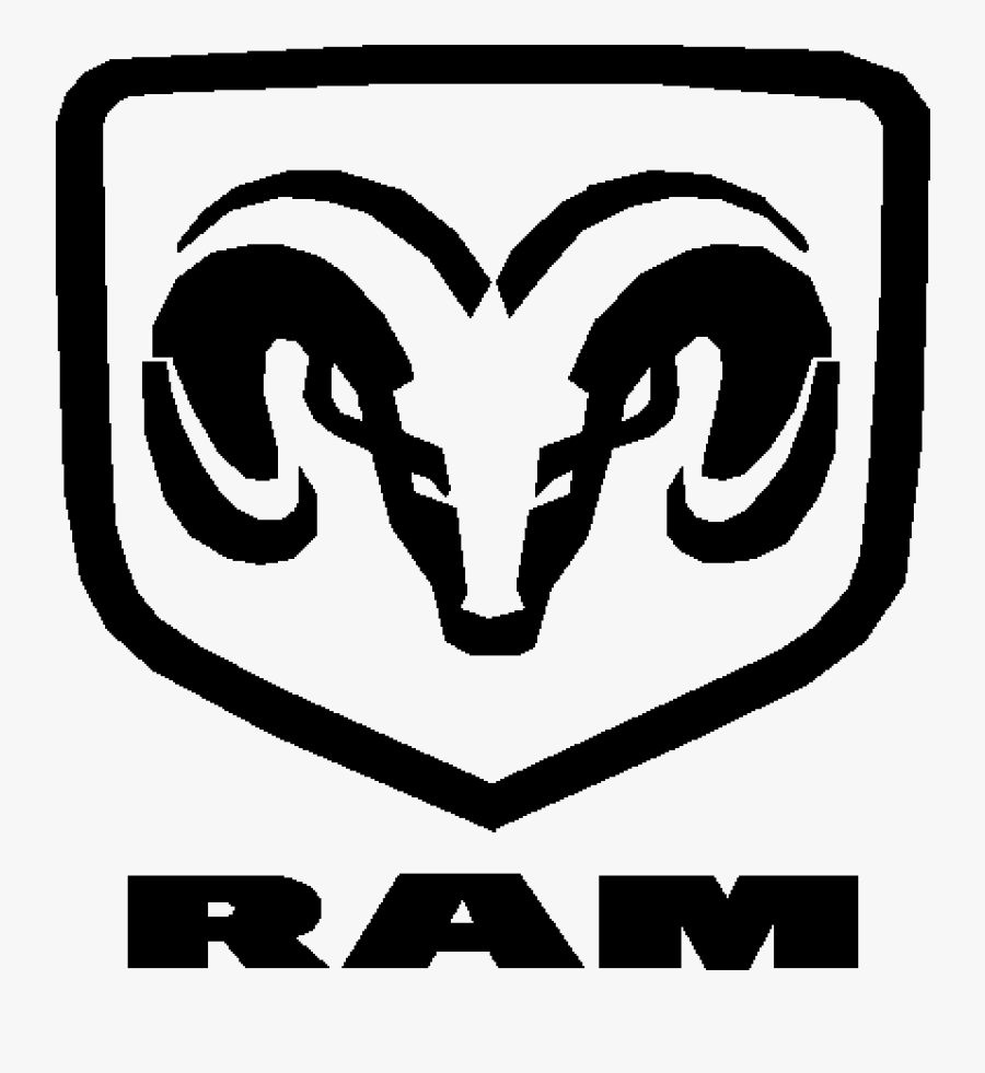 Dodge Ram 1500 Logo, Transparent Clipart