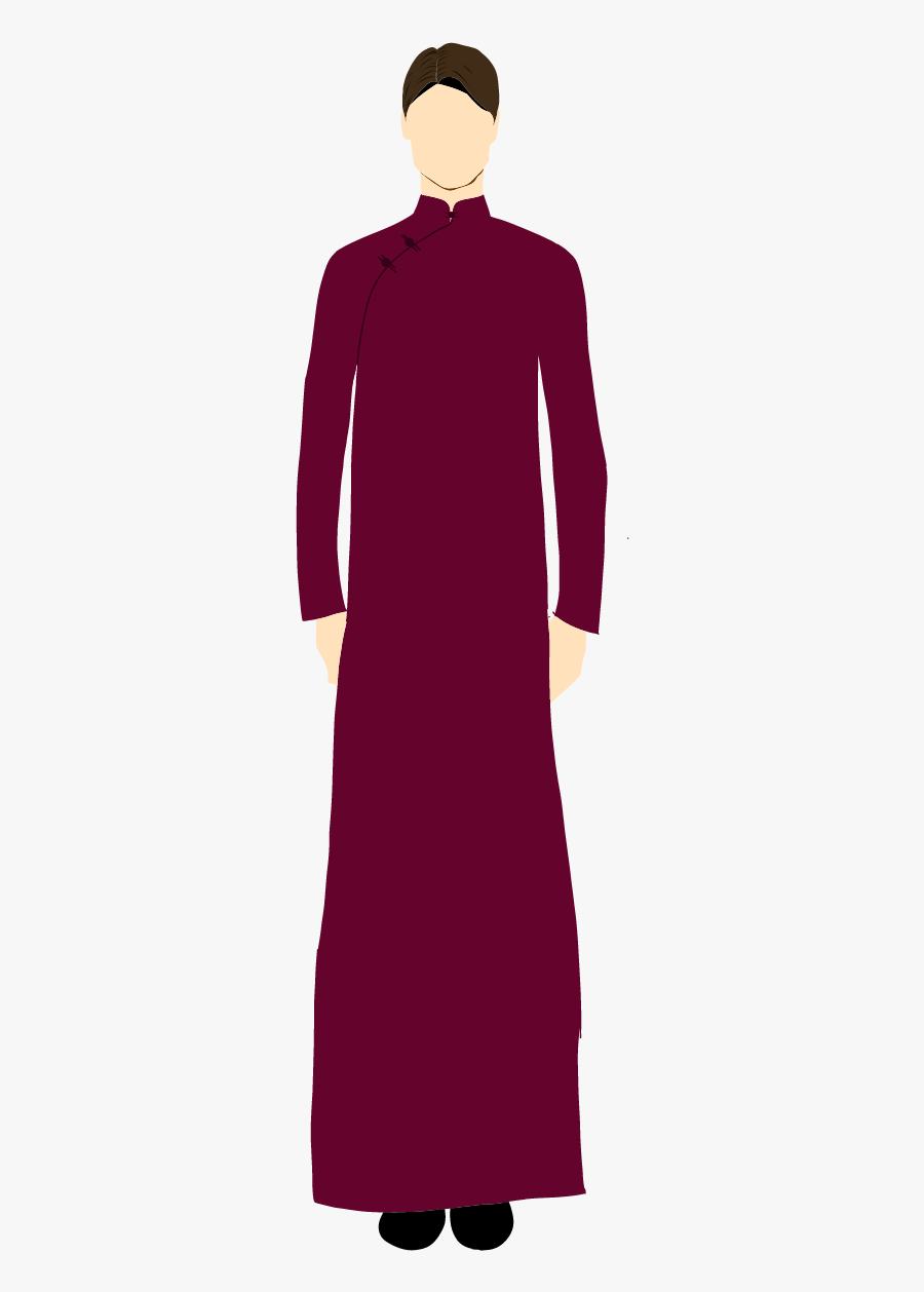 One Of The Most Popular Tunics Worn By Women In China - Day Dress, Transparent Clipart