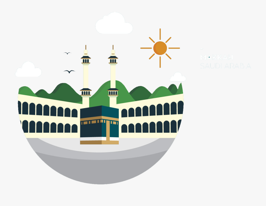 Great Mosque Of Mecca - Makkah Clipart, Transparent Clipart
