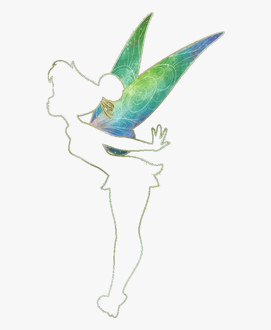 Tinkerbell Drawing, Transparent Clipart