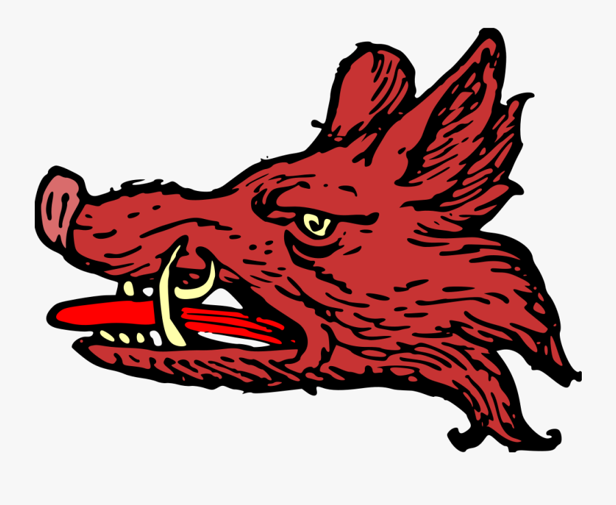 Boar In Heraldry Svg, Transparent Clipart