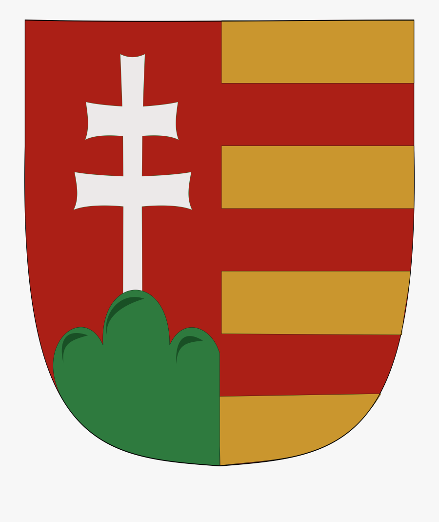 Transparent Inverted Cross Png - Partium Coat Of Arms, Transparent Clipart