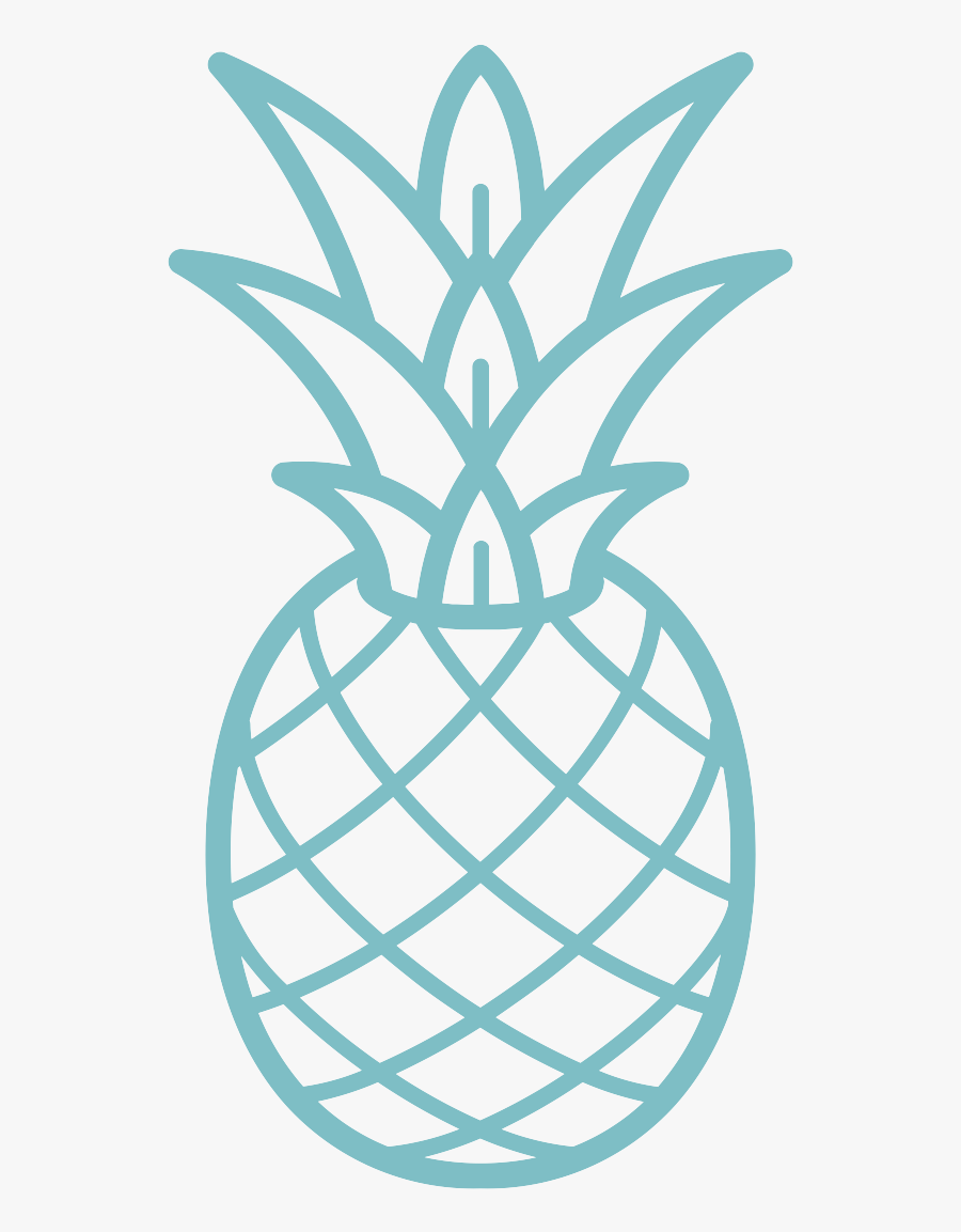 Cartoon Pineapple Drawing Easy, Transparent Clipart