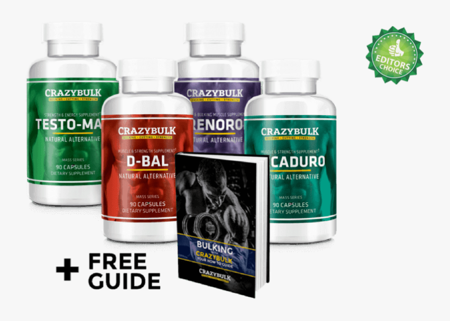 Clip Art Best Legal Steroids - Crazy Bulk Bulking Stack, Transparent Clipart