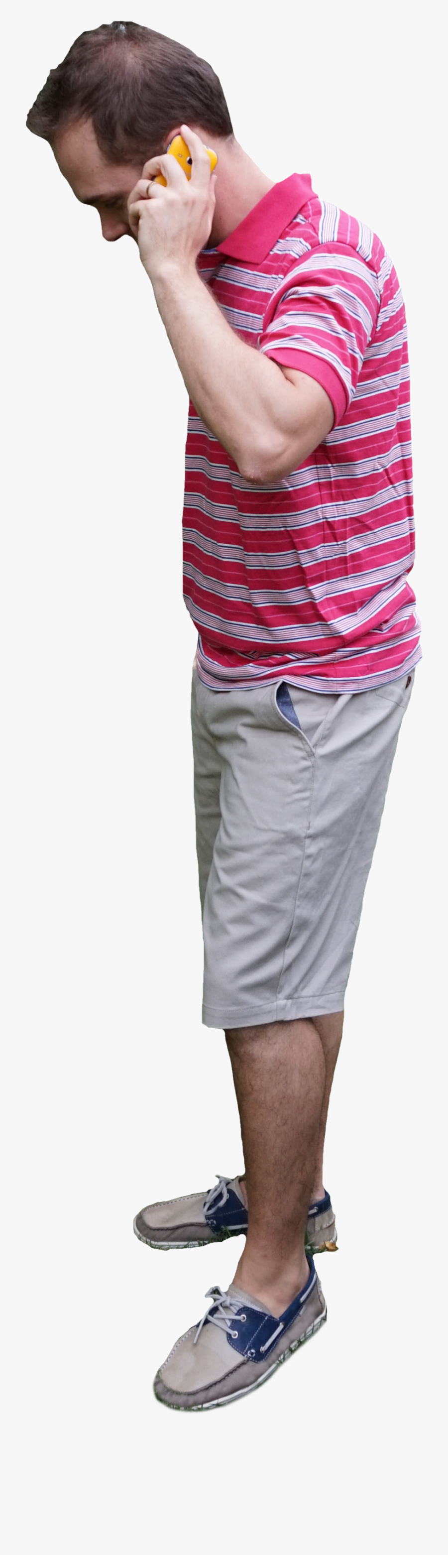 People On The Phone Png, Transparent Clipart