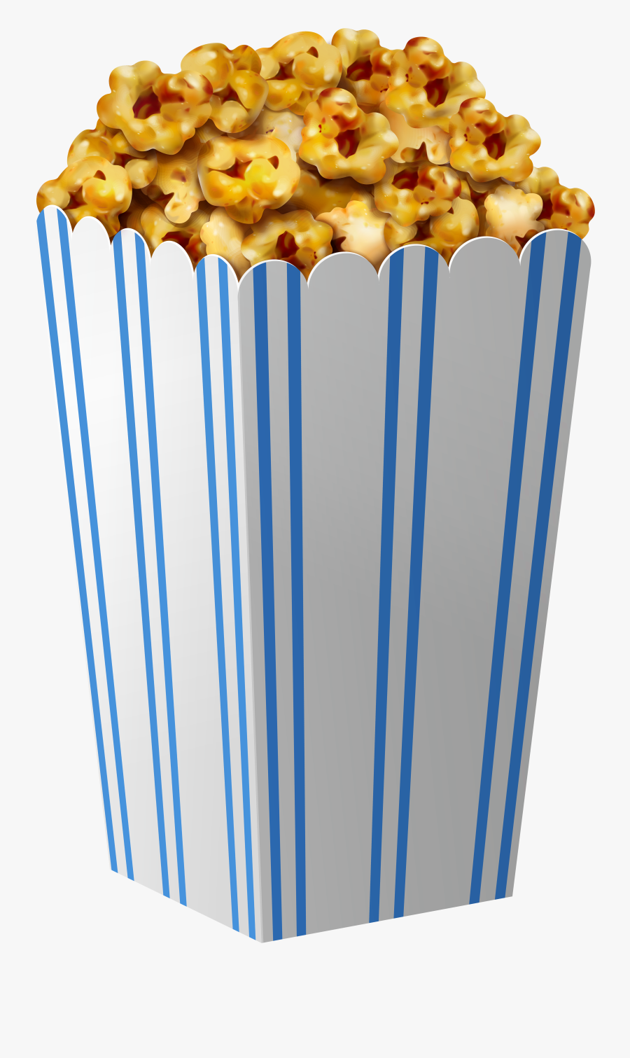 Popcorn Box Clipart - Popcorn Box Png, Transparent Clipart