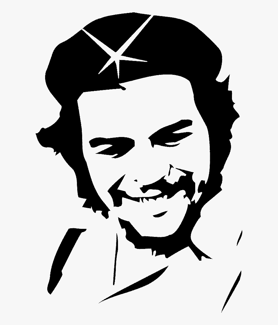 Che Guevara Png - Stencil Che Guevara, Transparent Clipart