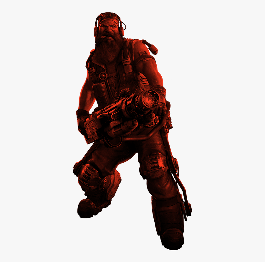 Evolve Support Hank - Soldier, Transparent Clipart