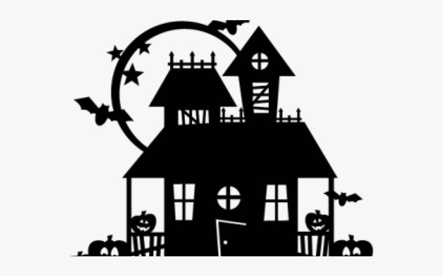 Download Halloween Haunted House Svg Free Transparent Clipart Clipartkey