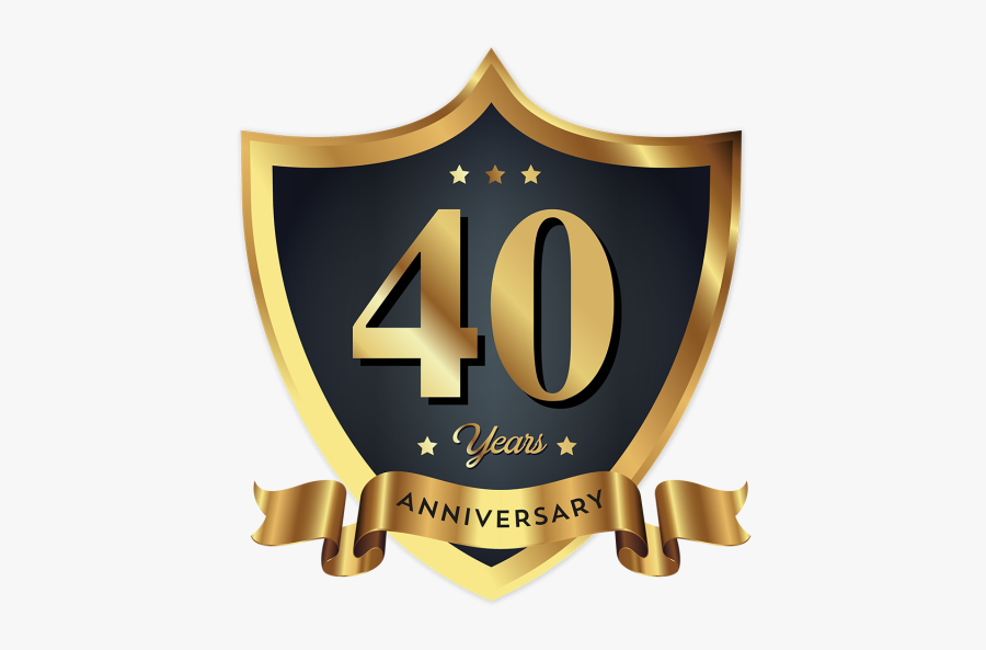 Banner Black And White Stock Th Badge Logo - 1st Anniversary Logo Png, Transparent Clipart