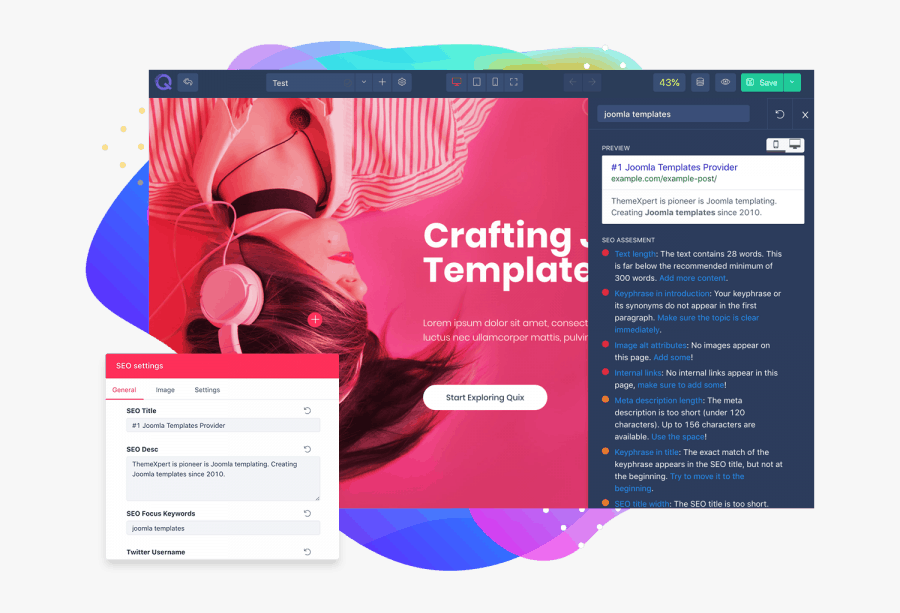 Best Free Psd Website Templates - Joomla, Transparent Clipart