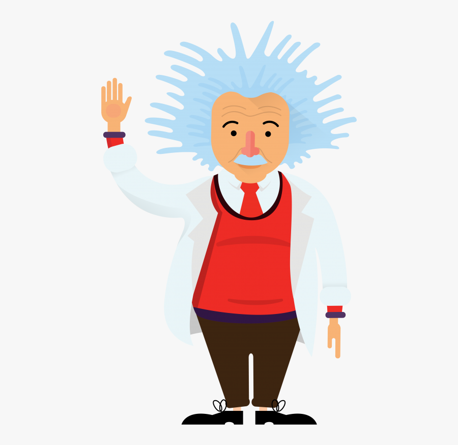 Albert Einstein, Transparent Clipart