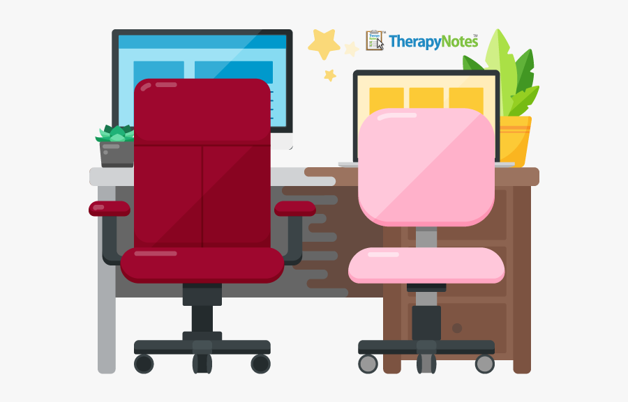 Office Chair, Transparent Clipart