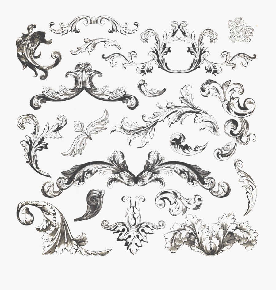 Vintage Clothing Ornament Filigree Royalty-free - Free Filigree, Transparent Clipart