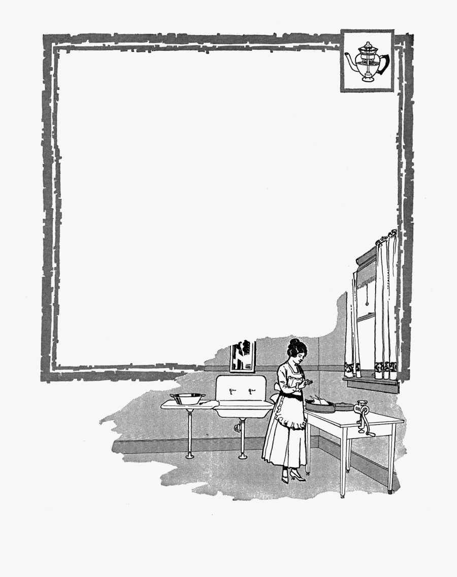 Frames Png Kitchen, Transparent Clipart