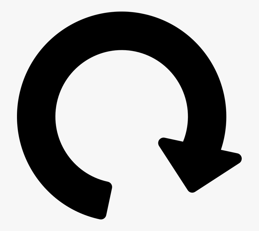 Update Black And White, Transparent Clipart