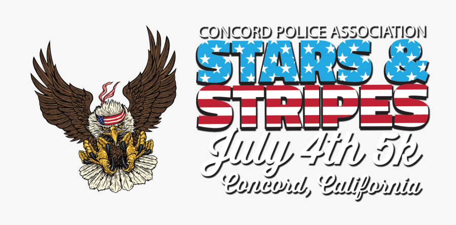 Stars & Stripes Run - Poster, Transparent Clipart