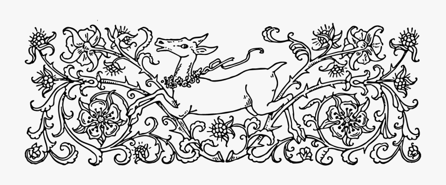 Christmas Banner Royalty Free - Black And White Clip Art Christmas, Transparent Clipart