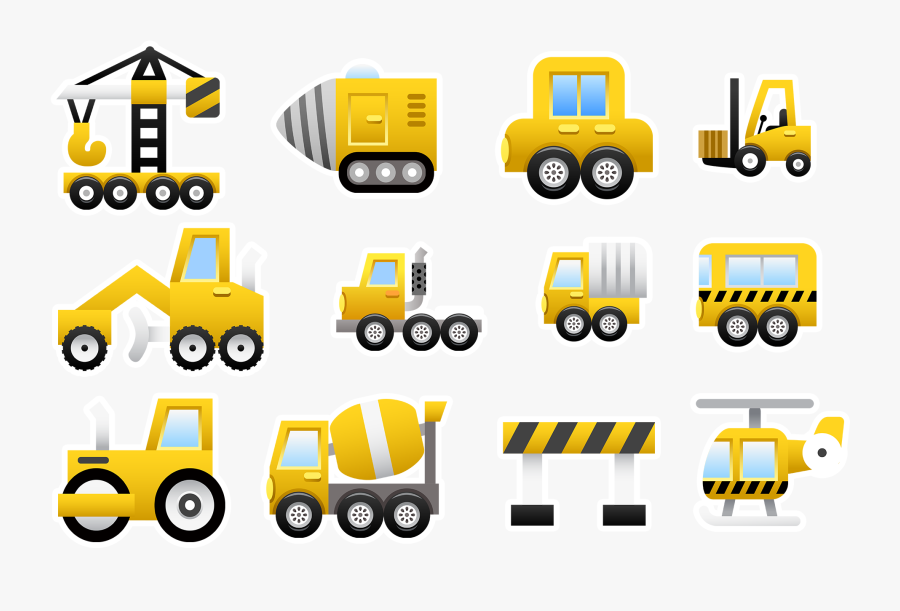 Zapwalls Decals Construction Kids Set"
 Class= - Clip Art, Transparent Clipart