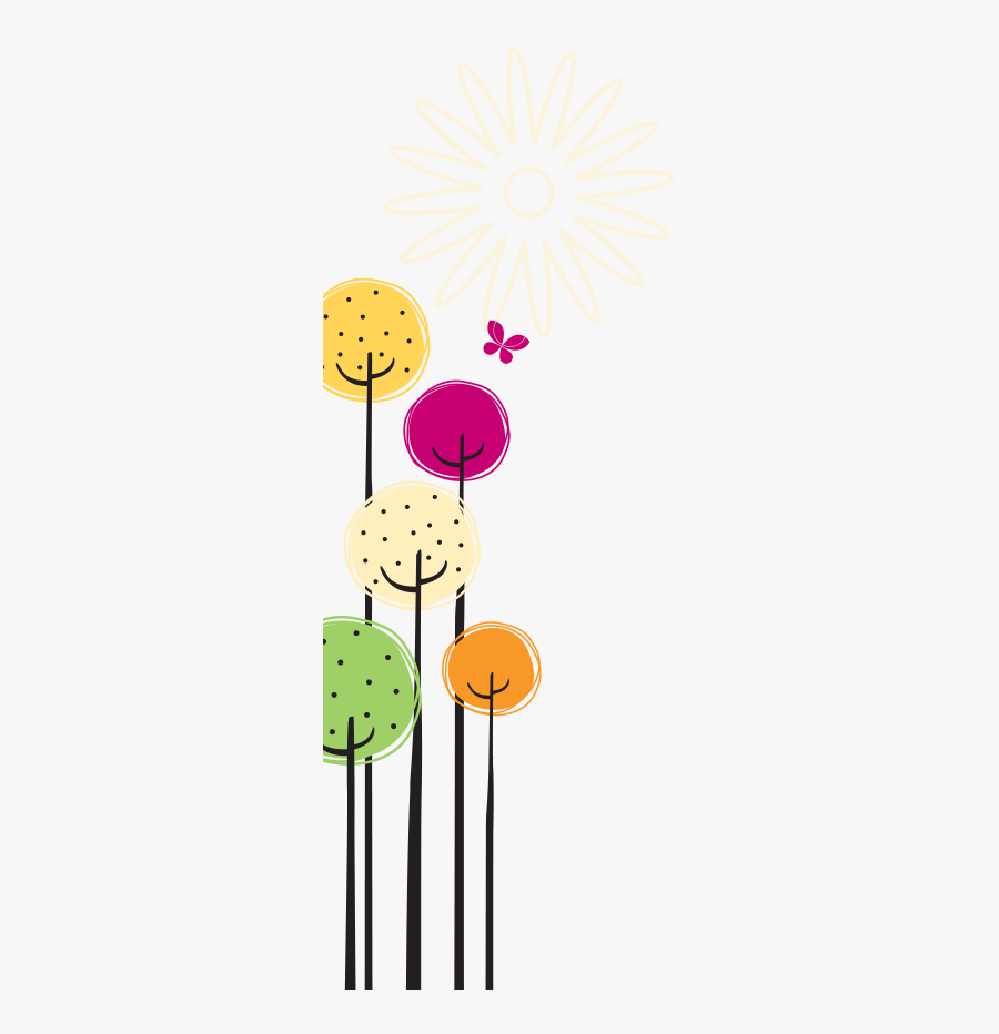 Left Flowers - Illustration, Transparent Clipart