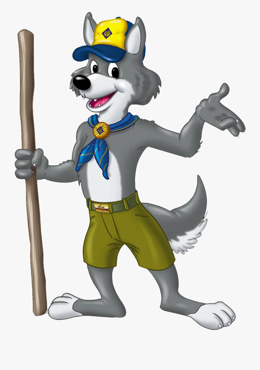 N58ie92qk3189112 - Cub Scout Wolf, Transparent Clipart