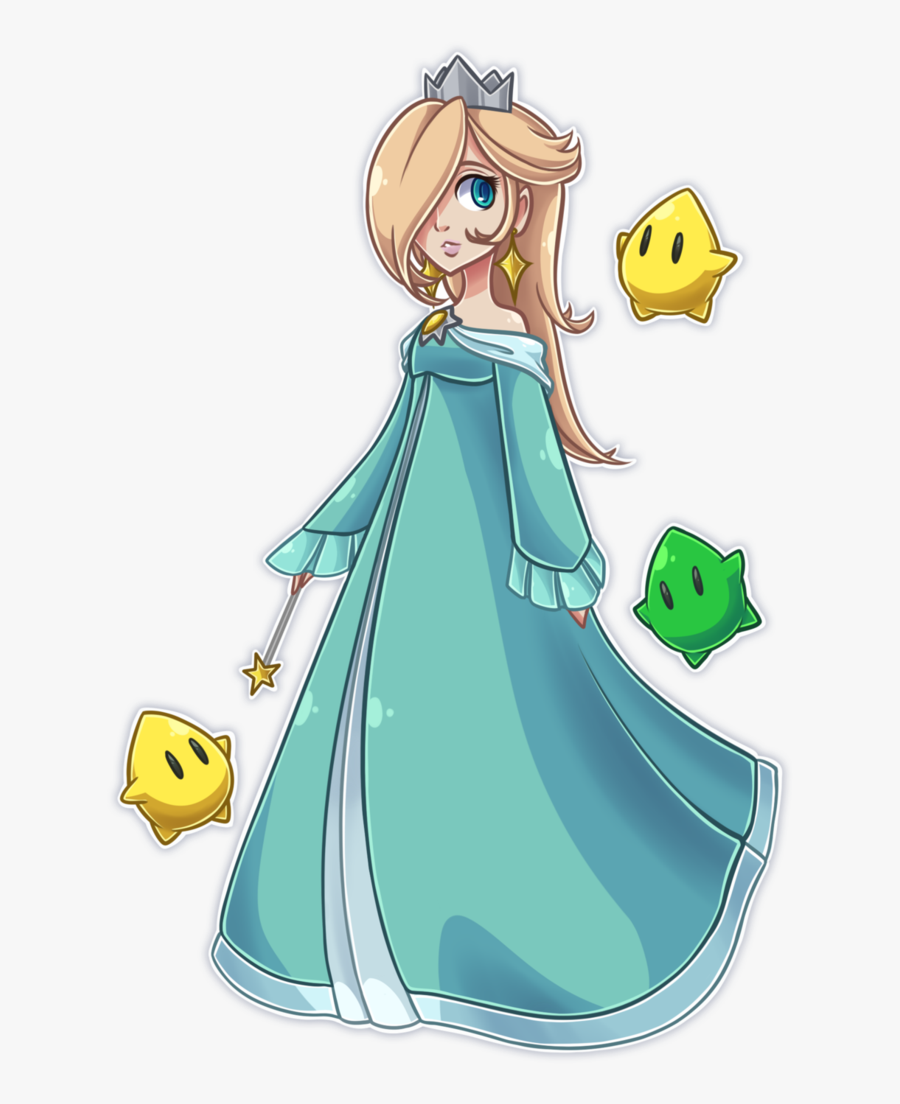 Art,fictional - Rosalina Clip Art Mario Kart, Transparent Clipart