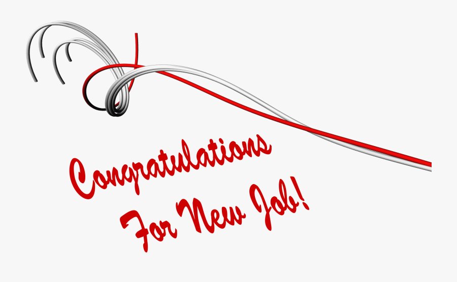 Congratulation Png -congratulations For New Job Png - Graphic Design, Transparent Clipart