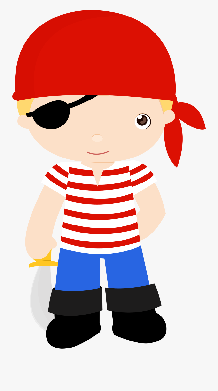 Woman Pirate Clipart Png Catcostume Party Catcostume - Boy Pirate Cartoon Png, Transparent Clipart