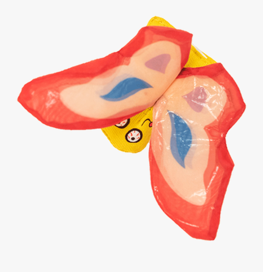 Cat Toy Butterfly Red - Ballet Flat, Transparent Clipart