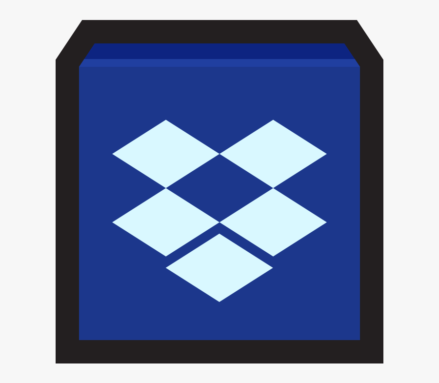 Square - Download Dropbox App, Transparent Clipart