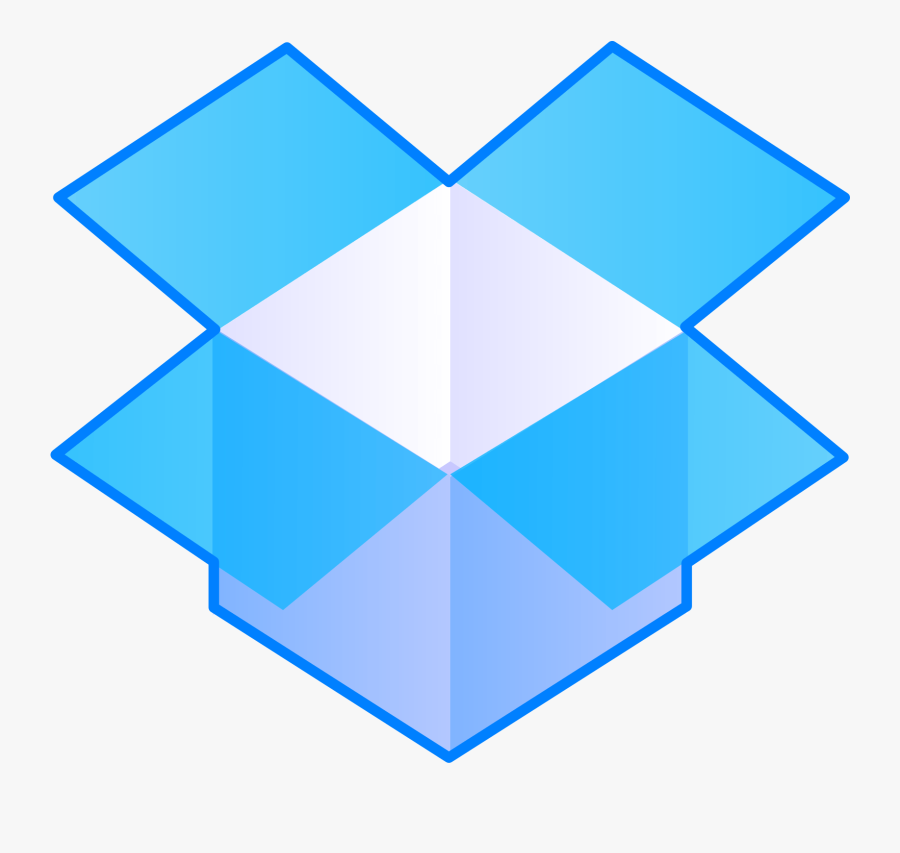 File - Dropbox Logo - Svg - Dropbox Transparent Png Logo, Transparent Clipart