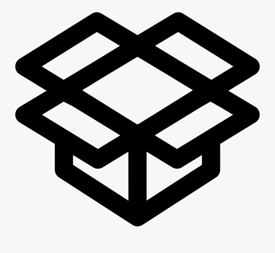 Dropbox Logo Svg - Logo Box Png, Transparent Clipart