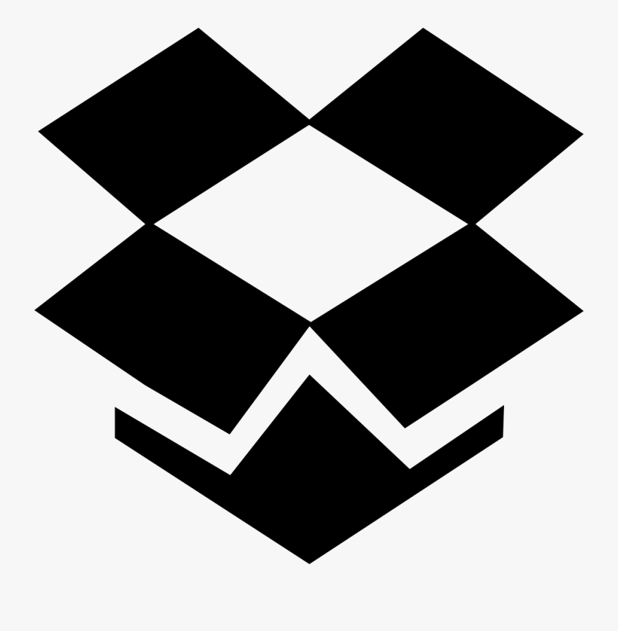Dropbox Logo Symbol - Dropbox Icon Svg, Transparent Clipart