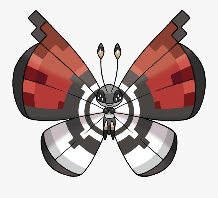 Sugimori Poke Ball - Pokeball Pattern Vivillon, Transparent Clipart