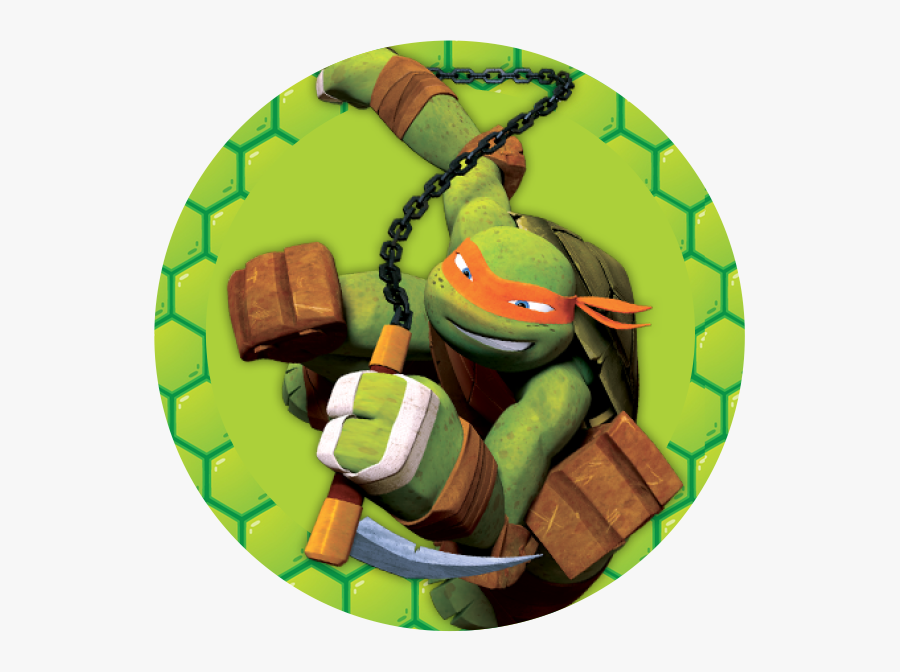 Tmnt 2012 Mikey, Transparent Clipart